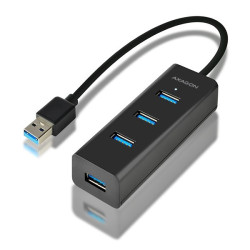 Hub USB 3.0 Axagon HUE-S2B - 4x USB-A (Noir)