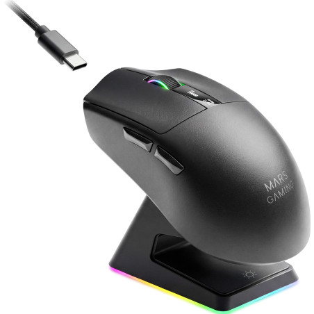 Souris sans fil Gamer Mars Gaming MMW-Elite (Noir)