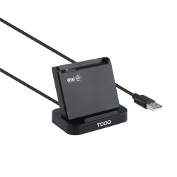 Lecteur de Cartes à puce TooQ TQR-220B USB 2.0