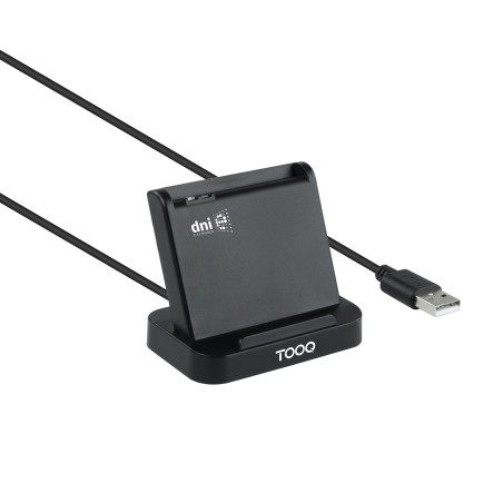 Lecteur de Cartes à puce TooQ TQR-220B USB 2.0