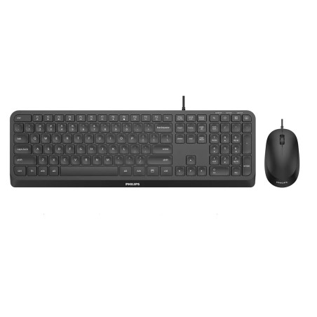 Pack 2en1 (Clavier Souris) Philips 2000 series (Noir)
