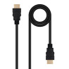 Câble Nanocable HDMI 2.0 M M 2m (Noir)