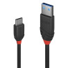 Cable Lindy USB 3.1 vers Type C 1m (Noir)