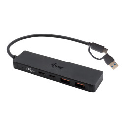 Hub USB-A C I-Tec Charging Metal - 4 ports USB-A C 3.1 (Noir)