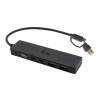 Hub USB-A C I-Tec Charging Metal - 4 ports USB-A C 3.1 (Noir)