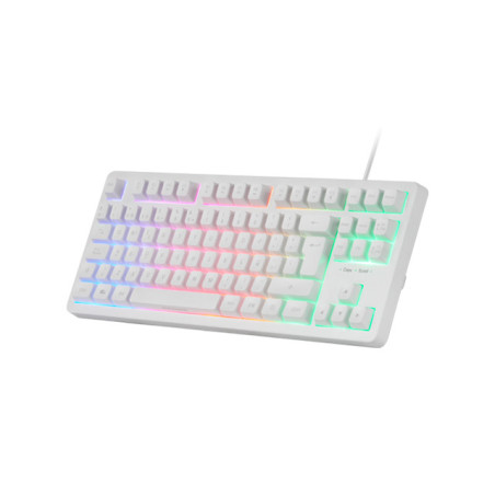 Clavier Gamer Mars Gaming MK023 RGB (Blanc)