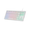 Clavier Gamer Mars Gaming MK023 RGB (Blanc)