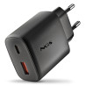 Chargeur secteur NGS Era 1x USB-C + 1x USB-A 45W (Noir)