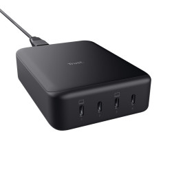 Chargeur de bureau Trust Maxo GaN 4 - 4x USB-C - 240W (Noir)