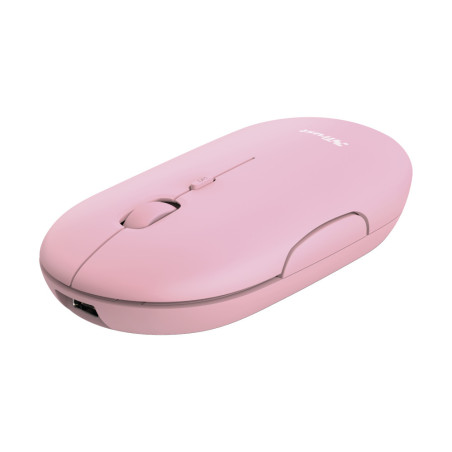 Souris sans fil Trust Puck (Rose)