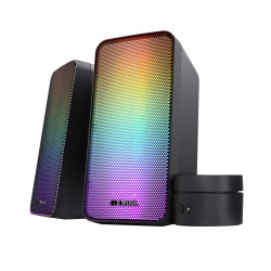Enceintes Trust GXT 611 Wezz RGB (Noir)