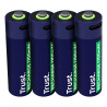 Pack de 4 piles rechargeables par USB-C Trust type AA - 1700 mAh - Cable recharge inclus (R06)