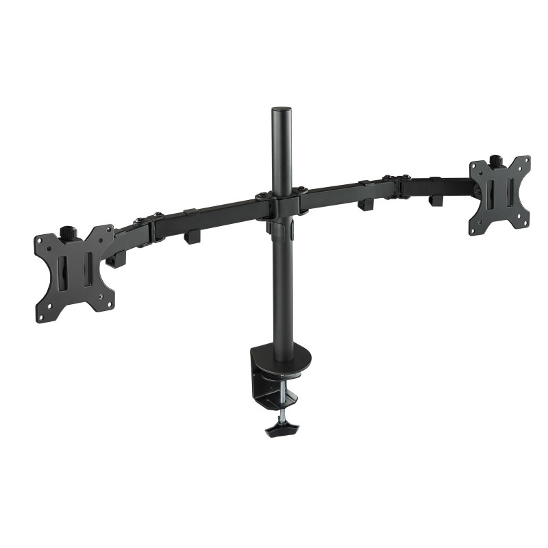 Support double-écran à fixer Tooq DB1232TN 13"-32" (8kg max) (Noir)