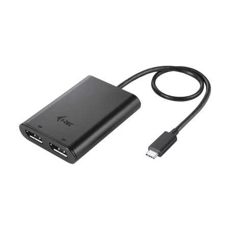 Adaptateur USB-C I-Tec vers 2x DisplayPort (Noir)