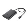 Adaptateur USB-C I-Tec vers 2x DisplayPort (Noir)