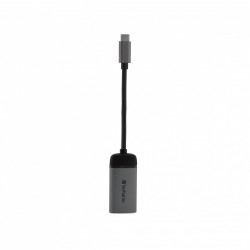 Cable Adaptateur Verbatim USB type C vers HDMI 2.0 10cm (Argent)