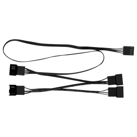 Cable Y quadrupleur d'alimentation Arctic 4 pin PWM 70cm (alimentation ventilateur)