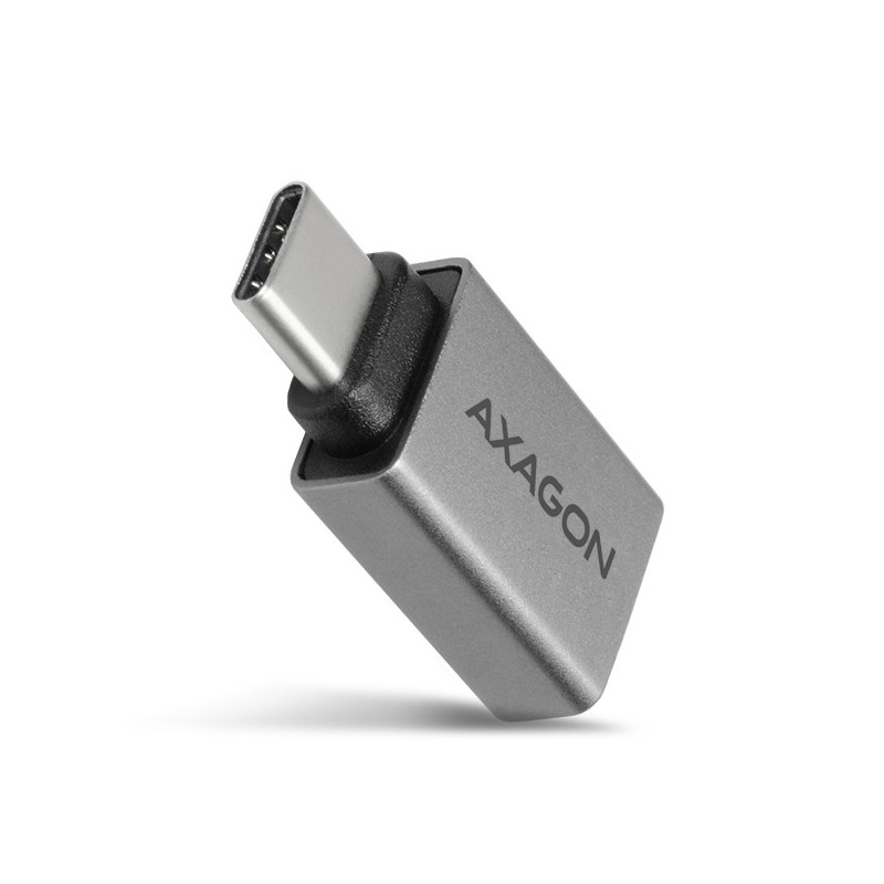 Adaptateur USB-C Axagon vers USB-A M F (Gris)