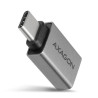Adaptateur USB-C Axagon vers USB-A M F (Gris)