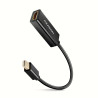 Câble adaptateur Axagon Mini-DisplayPort vers HDMI 18cm (Noir)