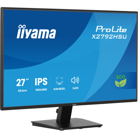 Ecran 27" Iiyama ProLite X2792HSU-B1 Full HD 120Hz (Noir)