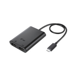 Adaptateur USB-C I-Tec vers 2x HDMI (Noir)