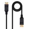 Câble DisplayPort 1.2 Nanocable 1m M M (Noir)