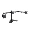 Support triple-écran à poser Tooq DB1704TN 13"-27" (7kg max) (Noir)
