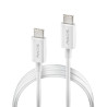 Cable NGS Zyro USB-C M M 1m 60W (Blanc)