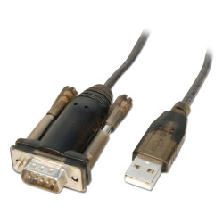 Câble adaptateur USB Lindy vers Série (RS-232)