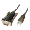 Câble adaptateur USB Lindy vers Série (RS-232)