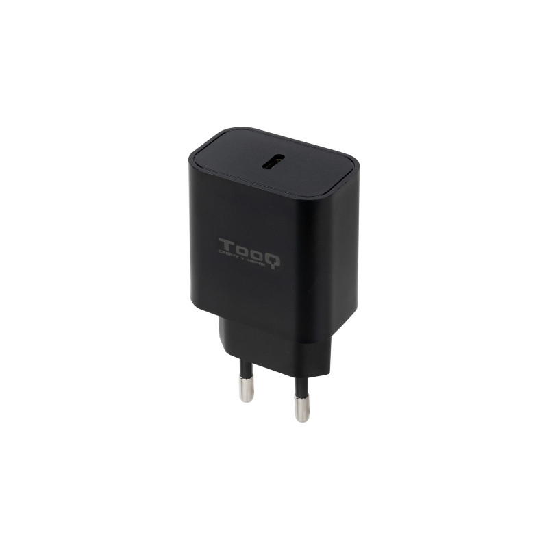 Chargeur secteur TooQ TQWC-PDUSBC20 1 port USB-C 20W (Noir)