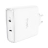 Chargeur secteur Trust Maxo 2x port USB-C - 100W (Blanc)