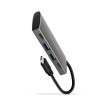 Hub USB-C 3.2 Axagon HUE-4G2 - 4 ports USB-A C (Gris)
