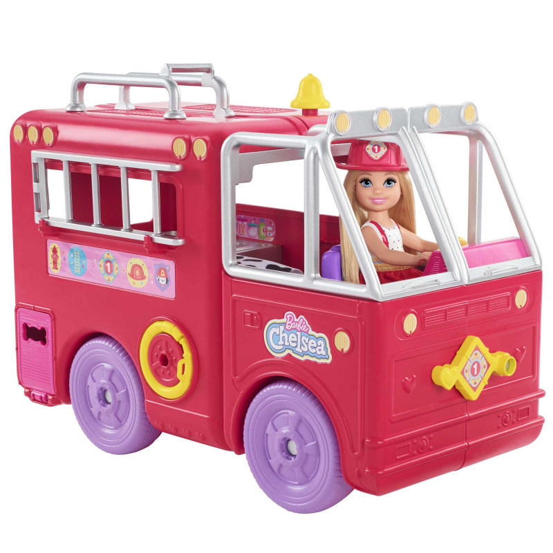 Barbie Chelsea Le camion de pompiers