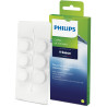 Lot de 6 Pastilles dégraissantes Philips CA6704 pour machines à café