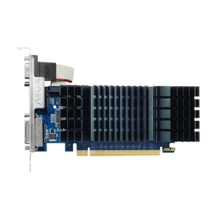 ASUS VGA 2GB GT730-SL-2 GD5-BRK-LP SILENT HDMI DVI VGA Low-Profile, Passivkühlung