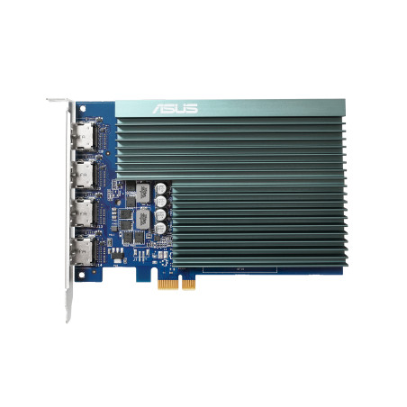 ASUS VGA 2GB GT730 PCIe x1  Silent  4xHDMI GT730-4H-SL-2GD5, Passive cooling, Single Slot