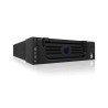 Wechselrahmen ICY-BOX IB-138 Alu SATA BLACK 1x 3.5" SATA in 5.25" Schacht