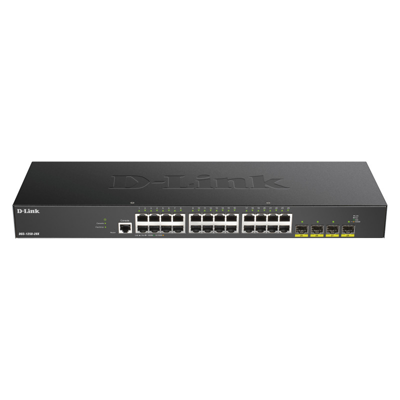 D-Link Switch DGS-1250-28X E 24xGBit 4xSFP+ 19" Managed