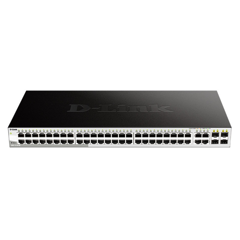 D-Link Switch DGS-1210-48 E 48xGBit 4xSFP 19" Managed