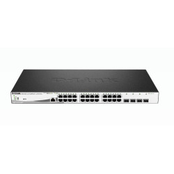 D-Link Switch DGS-1210-28MP E 24xGBit 4xSFP 19" Managed PoE (370W)