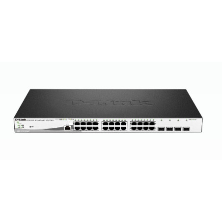 D-Link Switch DGS-1210-28MP E 24xGBit 4xSFP 19" Managed PoE (370W)