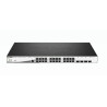 D-Link Switch DGS-1210-28MP E 24xGBit 4xSFP 19" Managed PoE (370W)
