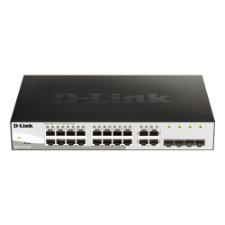 D-Link Switch DGS-1210-20 E 16xGBit 4xSFP 19" Managed