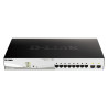 D-Link Switch DGS-1210-10MP E 8xGBit 2xSFP 19" Managed PoE (130W)