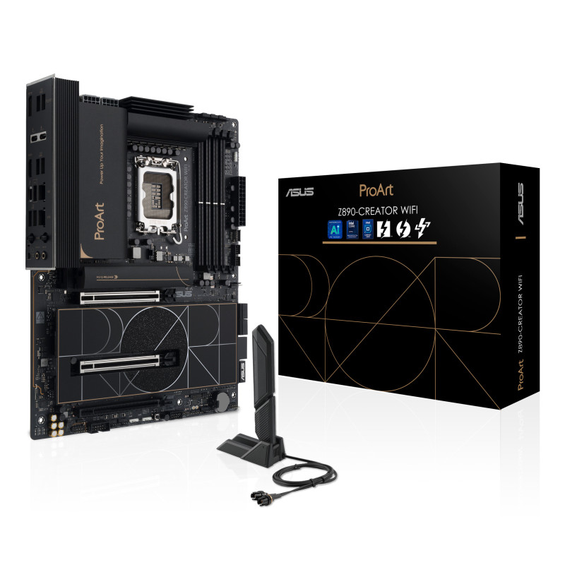 ASUS PROART Z890-CREATOR WIFI S1851 DDR5 DP-HDMI 4xM.2 ATX