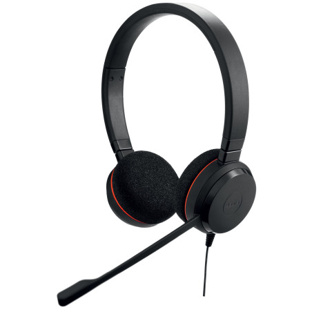 Jabra Headset Evolve 20 MS Stereo USB-A Zertifiziert pour Skype pour Unternehmen