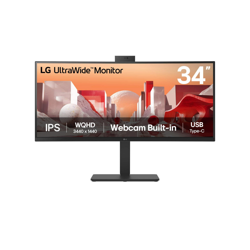LG LCD 34BA85QE-B 34" black UltraWide