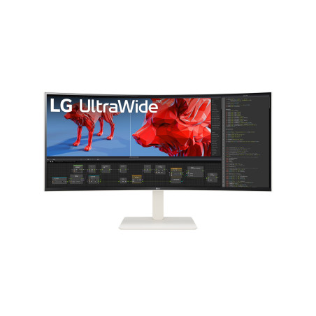 LG LCD 38BR85QC-W.AEU 38" white UltraWide IPS Business Monitor